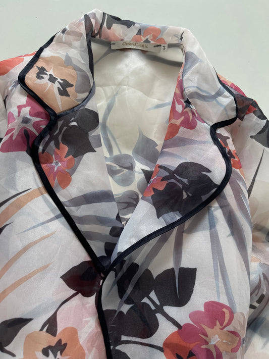 Opera Organza Sheer Shrug-Bust 42