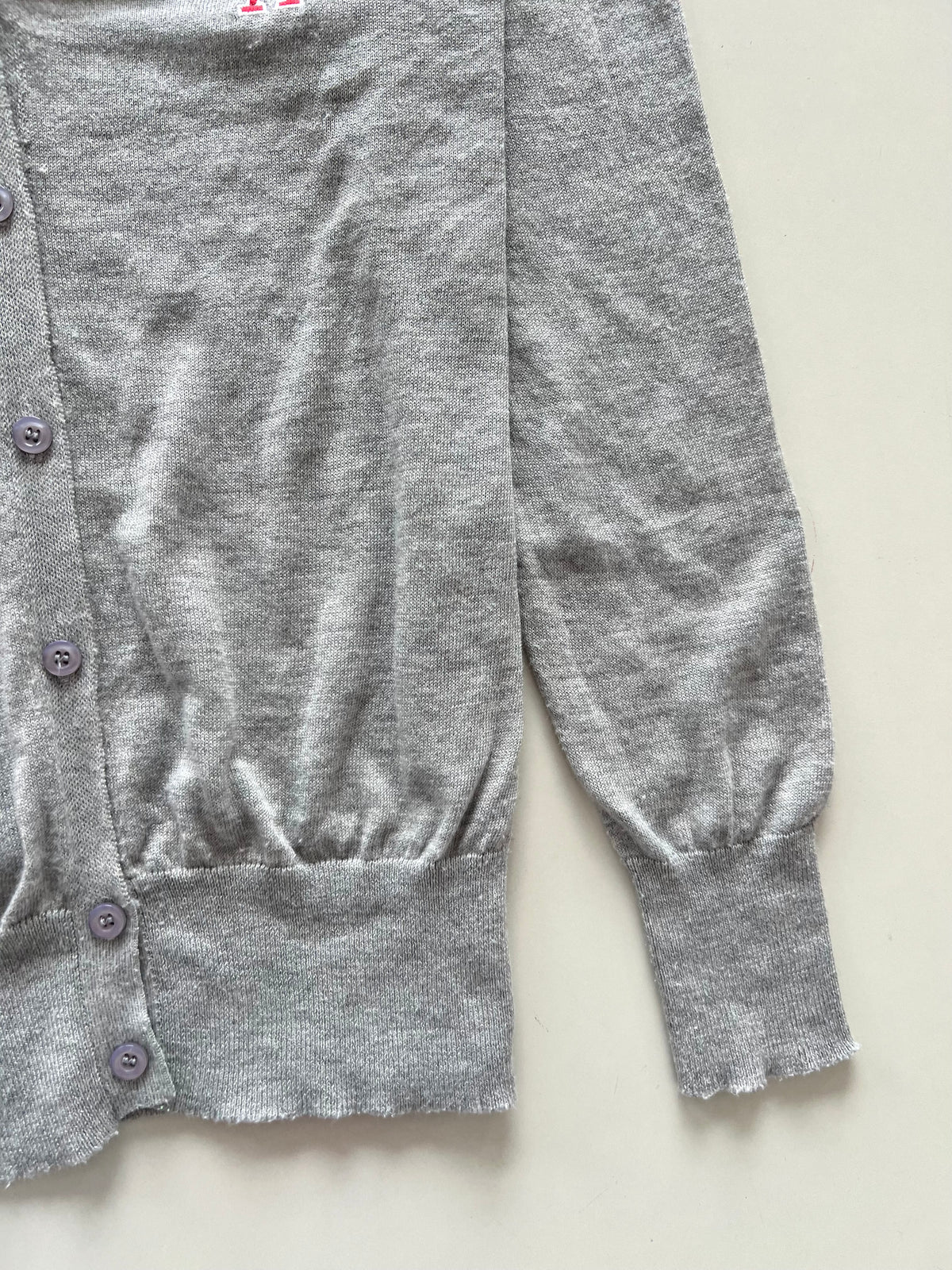 Ami 100% Virgin Wool Vintage Cardigan-Bust 38