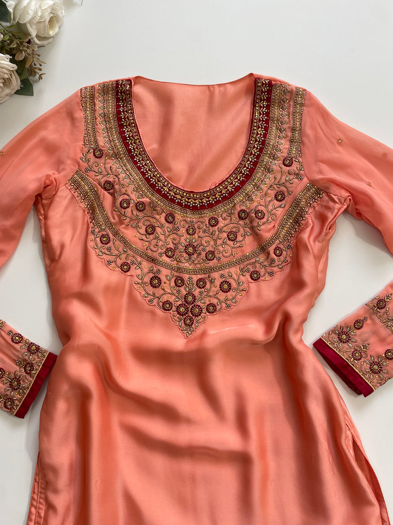 Embroidered Kurti-Bust 36