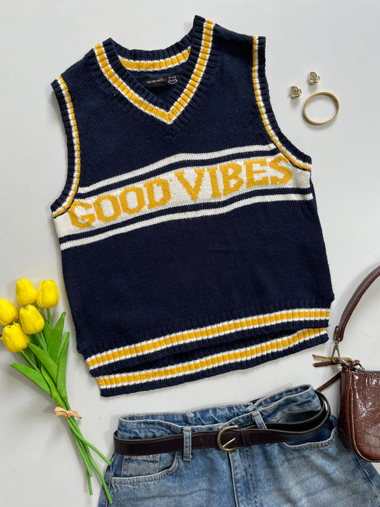 The Day Girls Soft Sweater Vest- Bust 32 to 36