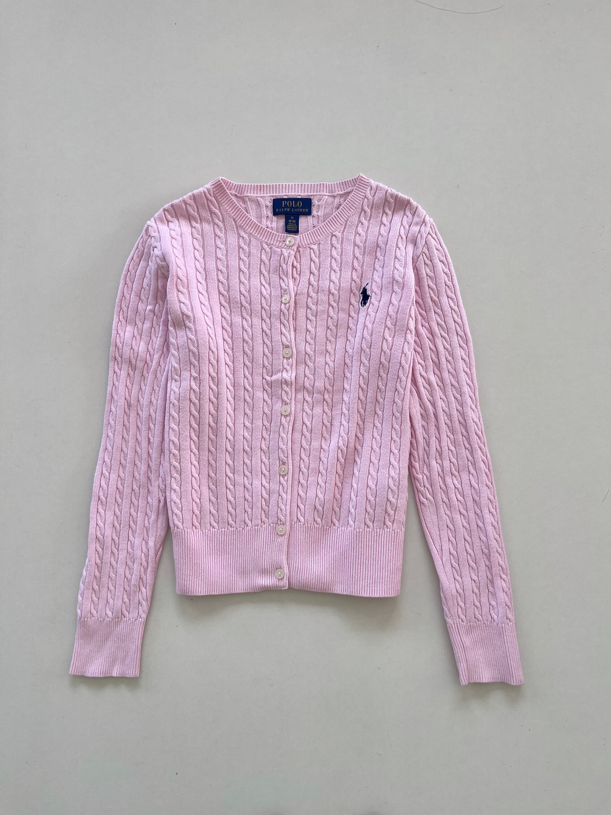 Ralph Lauren 100%Cotton Vintage Cardigan-Bust 32