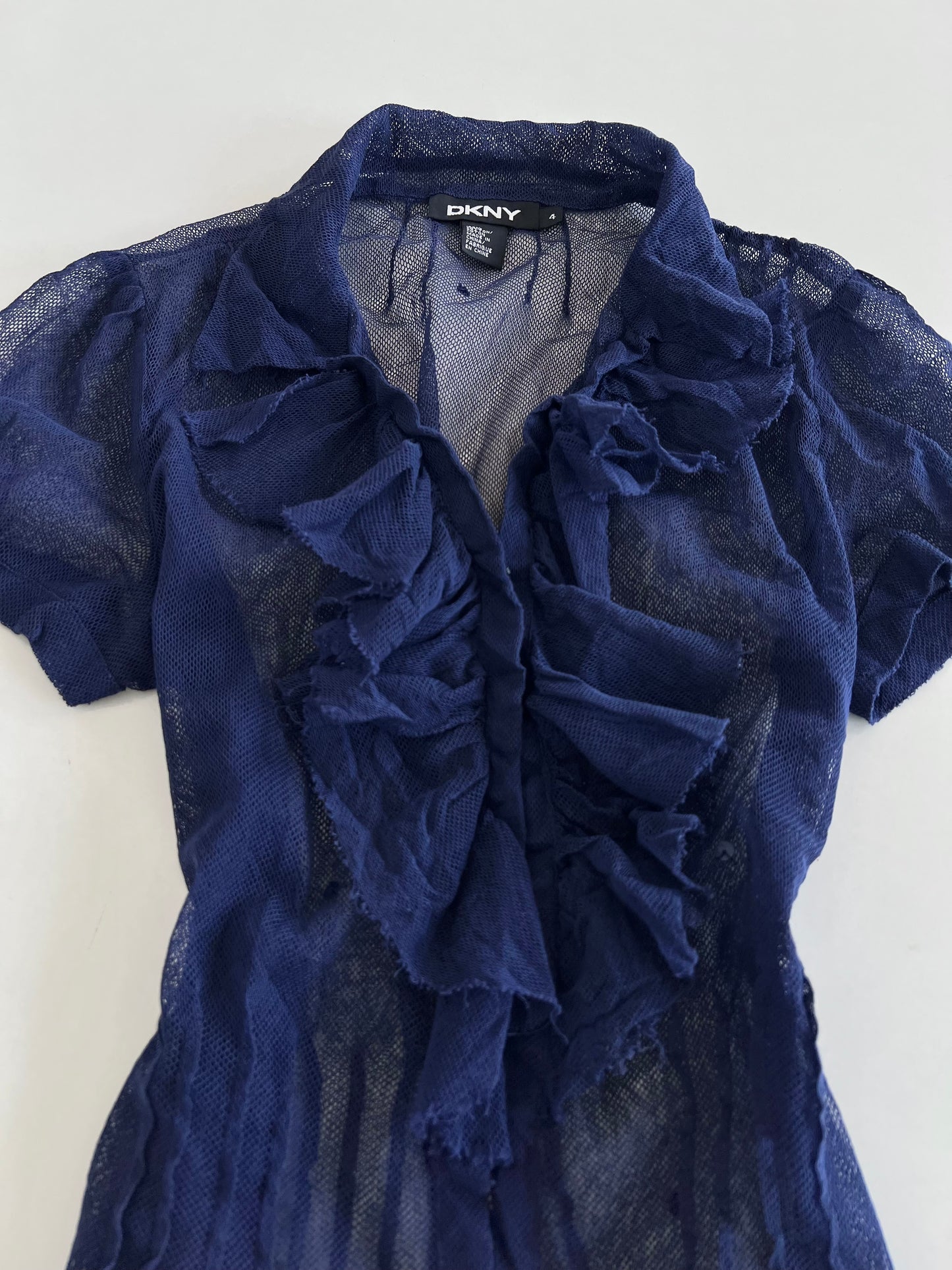 DKNY Vintage 100% Cotton Top-Bust 30