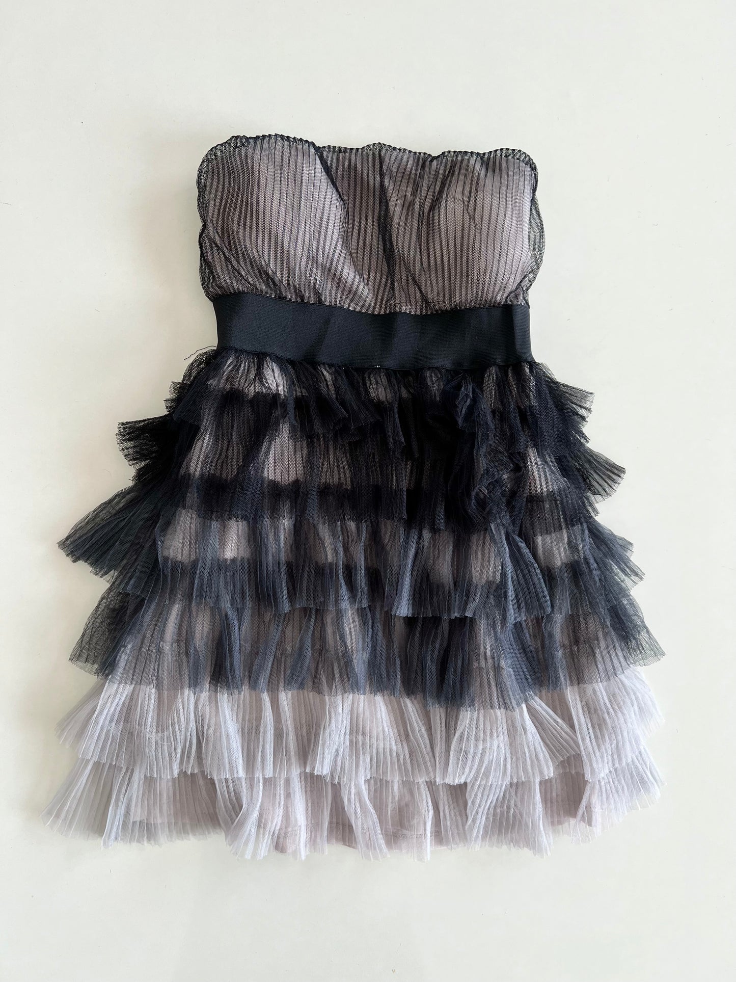 Wet Seal Vintage Ruffle Dress-Bust 34