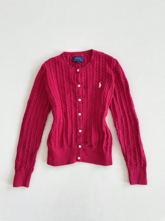 Ralph Lauren 100% Cotton Vintage Cardigan-Bust 30 to 32