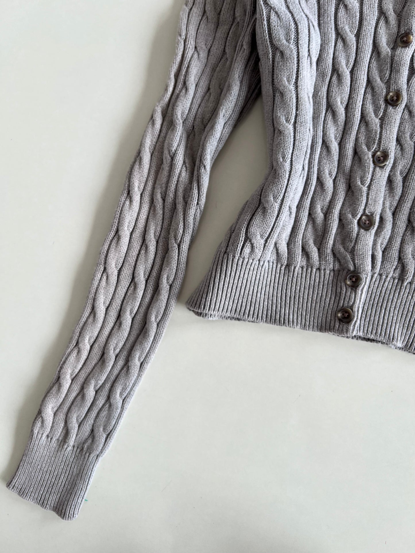 Ralph Lauren 100%Cotton Vintage Cardigan-Bust 34 to 36