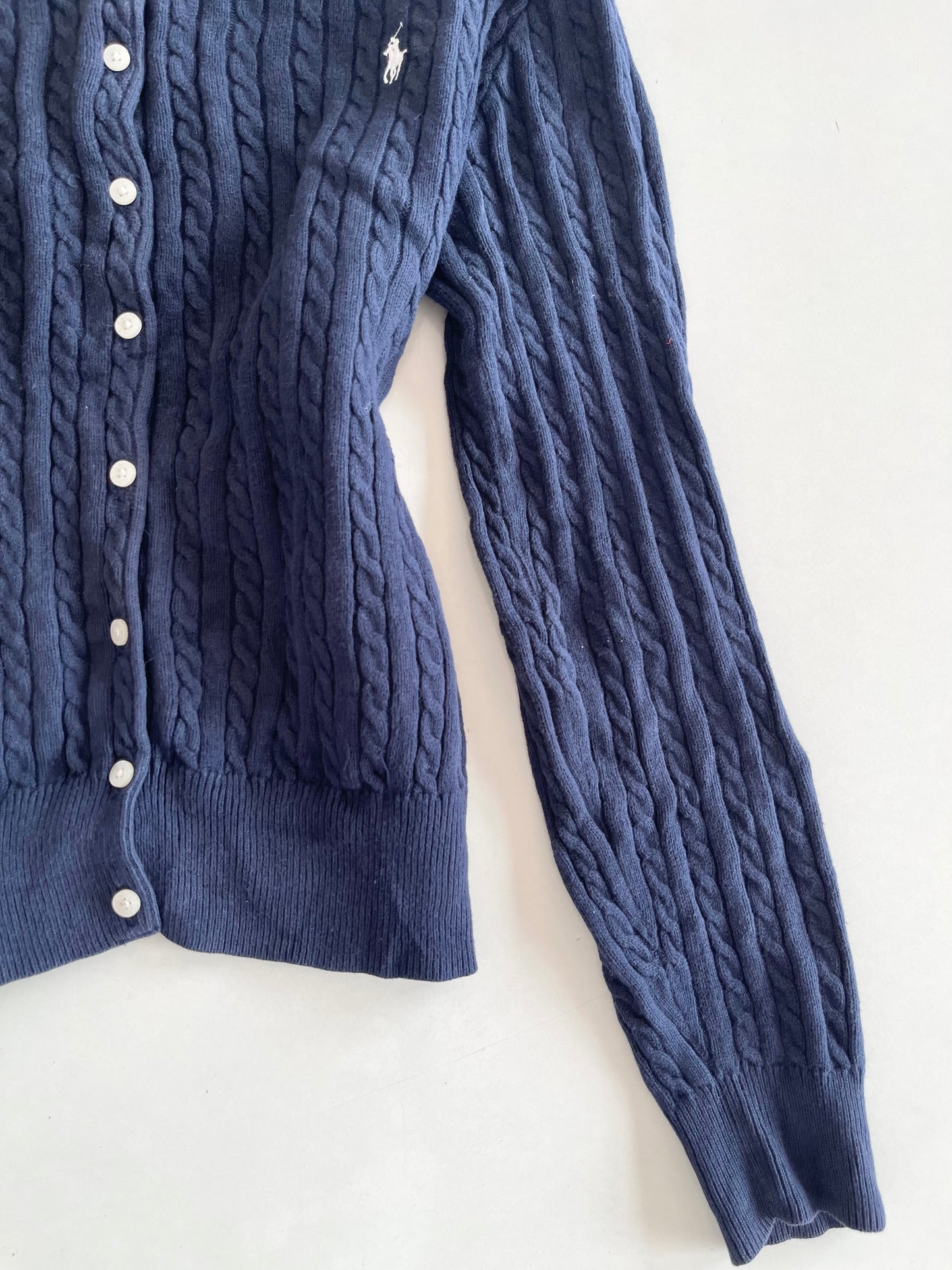 Vintage Ralph Lauren 100% Cotton Cardigan-Bust 38