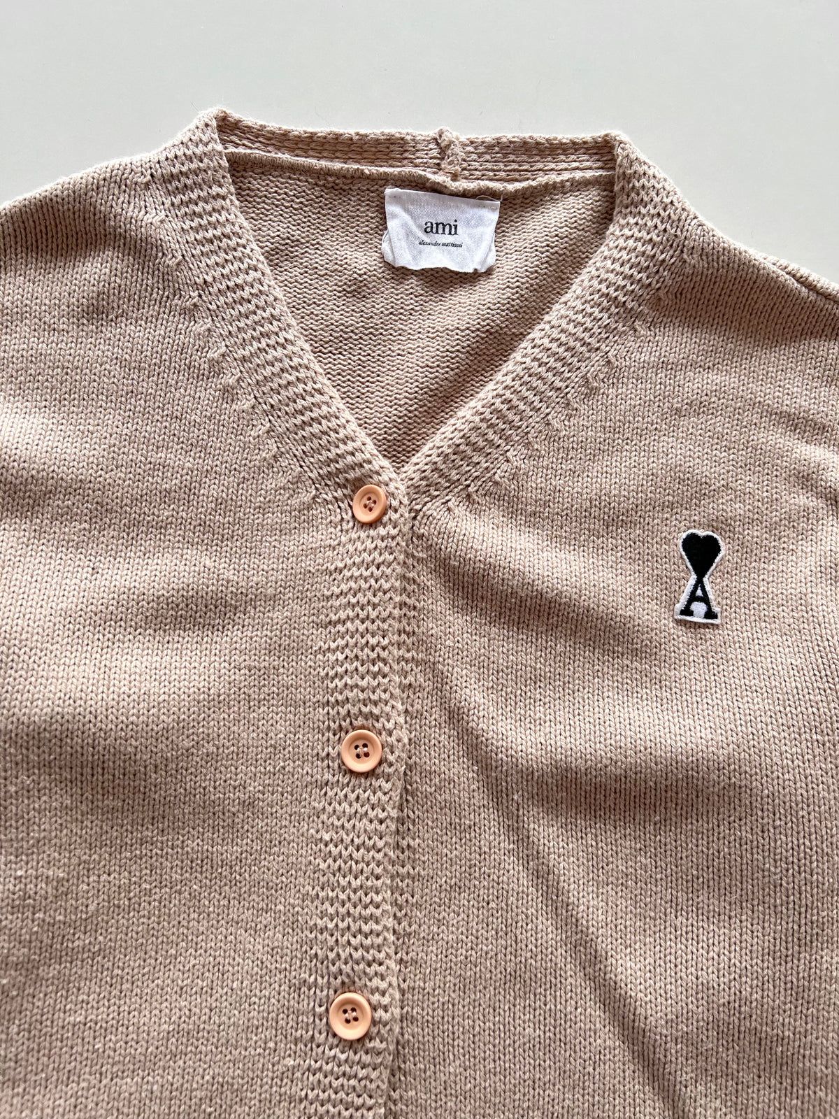 Ami 100% Wool Vintage Cardigan-Bust 42