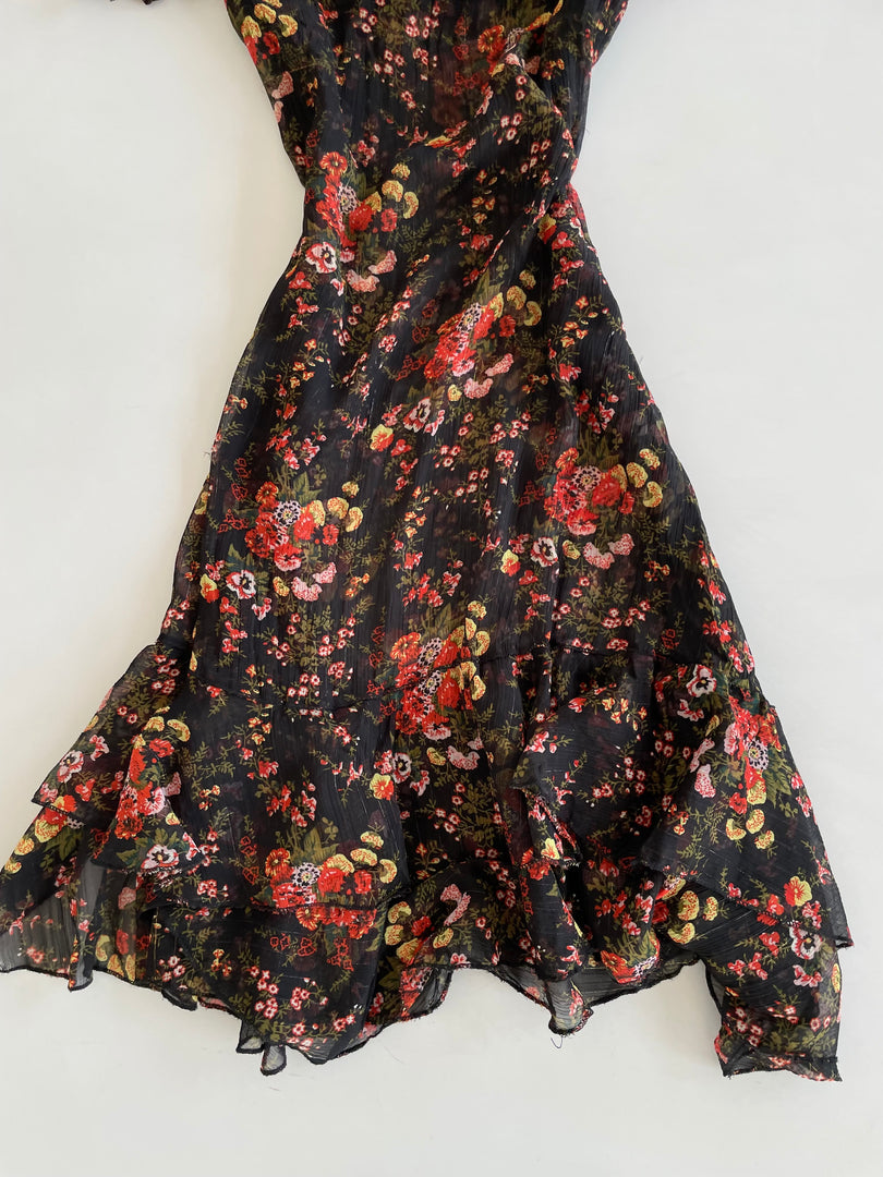 Bluoltre Sheer Dress-Bust 38