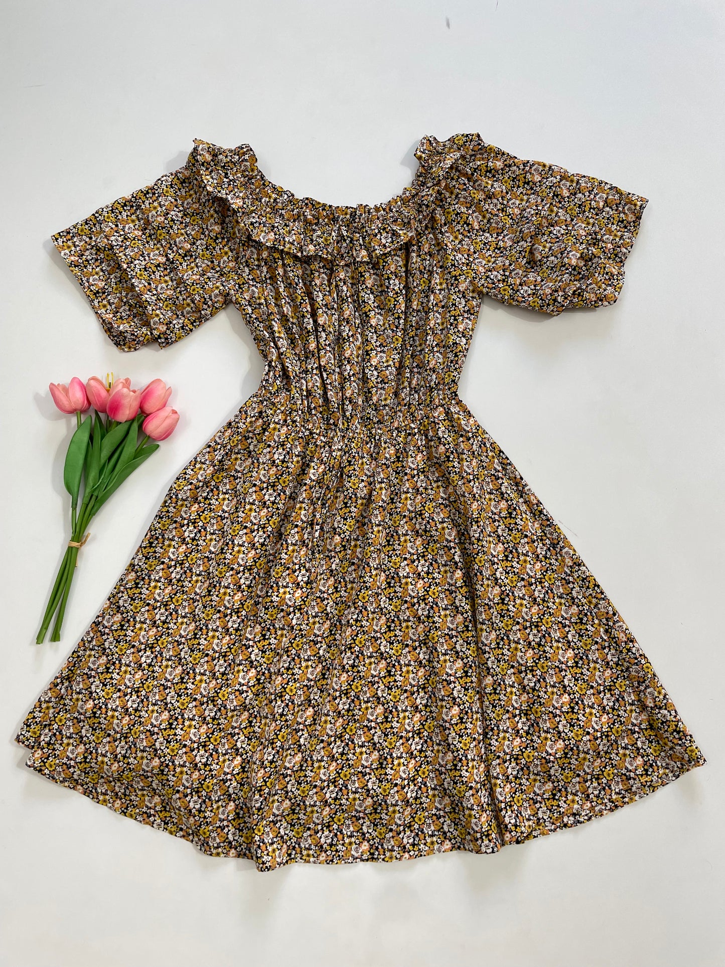 Floral Dress-Bust 32 to 34