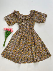 Floral Dress-Bust 32 to 34