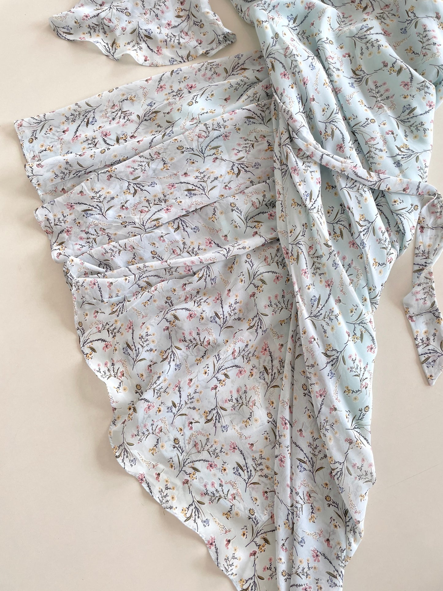 Powder Blue Dress-Bust 36