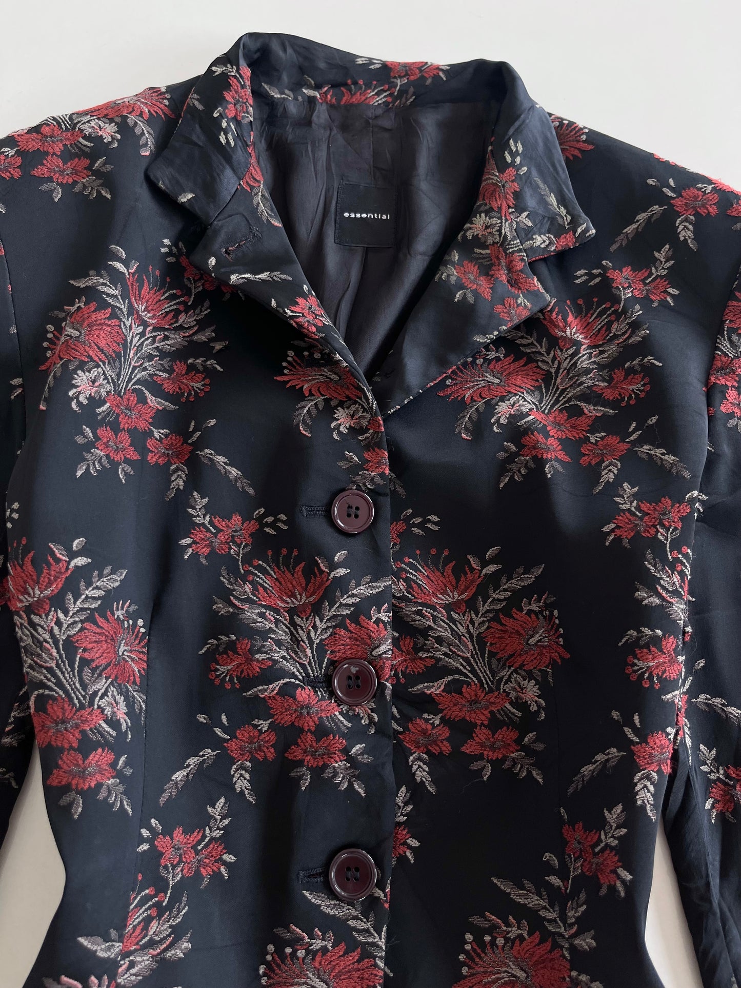 Essential Jacquard Blazer-Bust 34