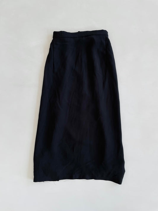 Solid Black Skirt-Waist 34