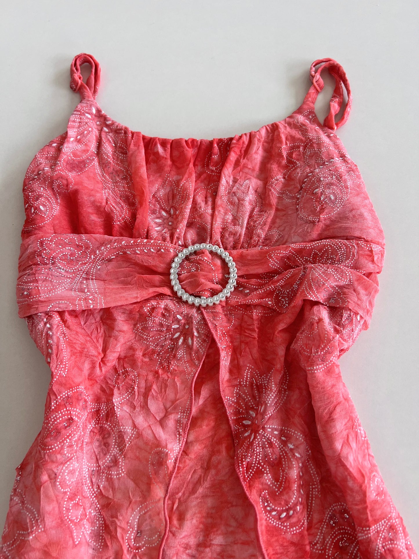 Y2k Top With Adjustable Straps-Bust 30 to 32