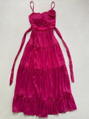 Pink Rose Dress-Bust 30 to 32