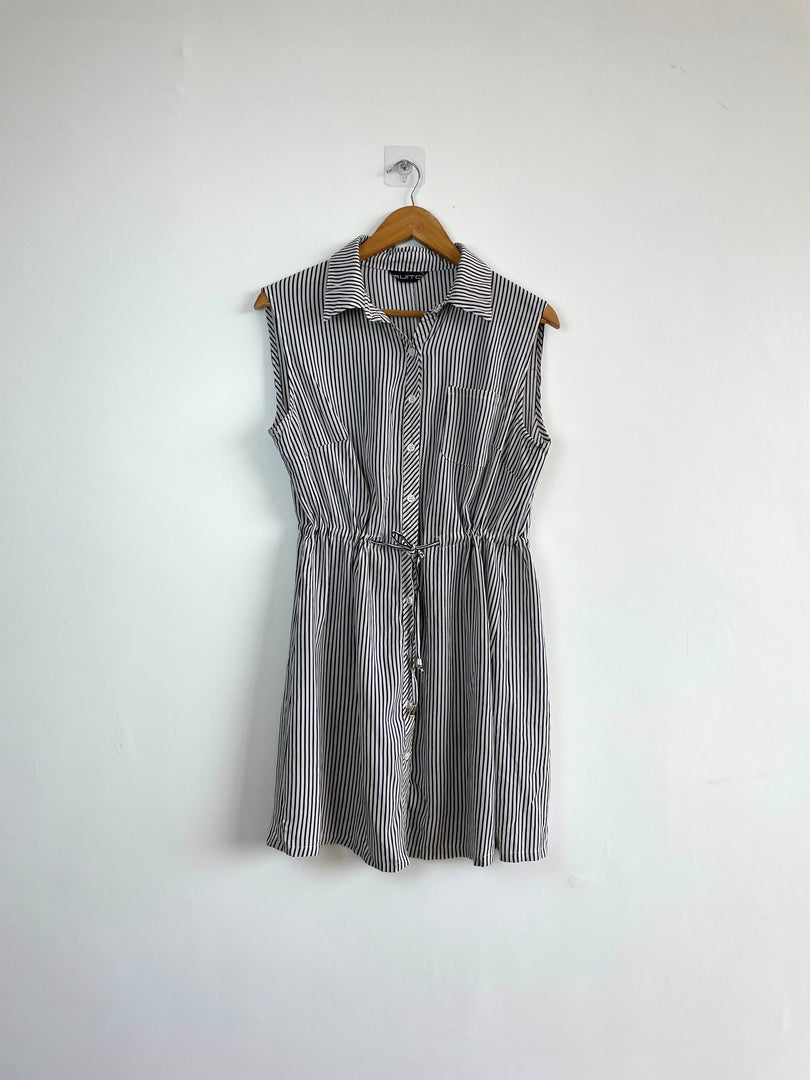 Striped Dress-Bust 40