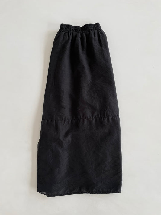 Solid Black Skirt-Waist 30 to 34