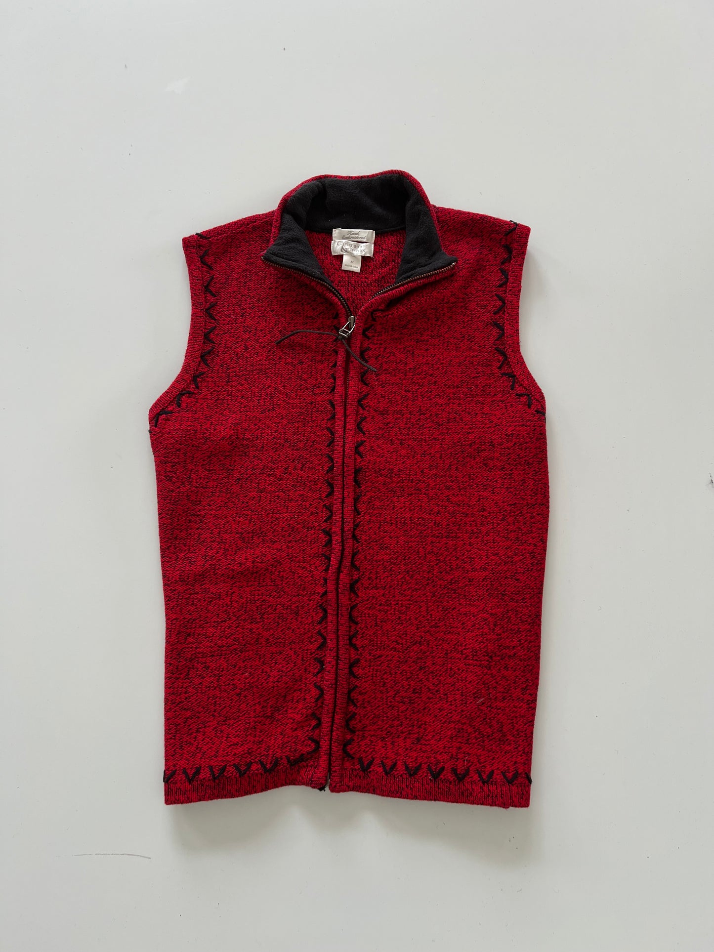 Christopher&Banks Embroidered Sweater-Bust 40