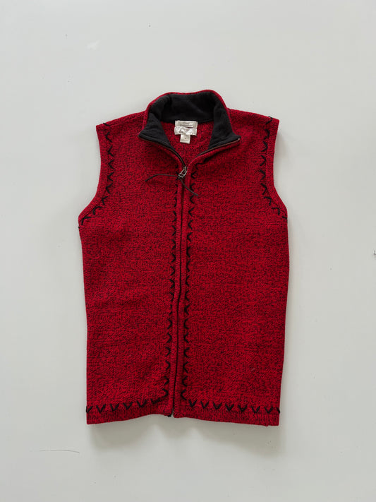 Christopher&Banks Embroidered Sweater-Bust 40