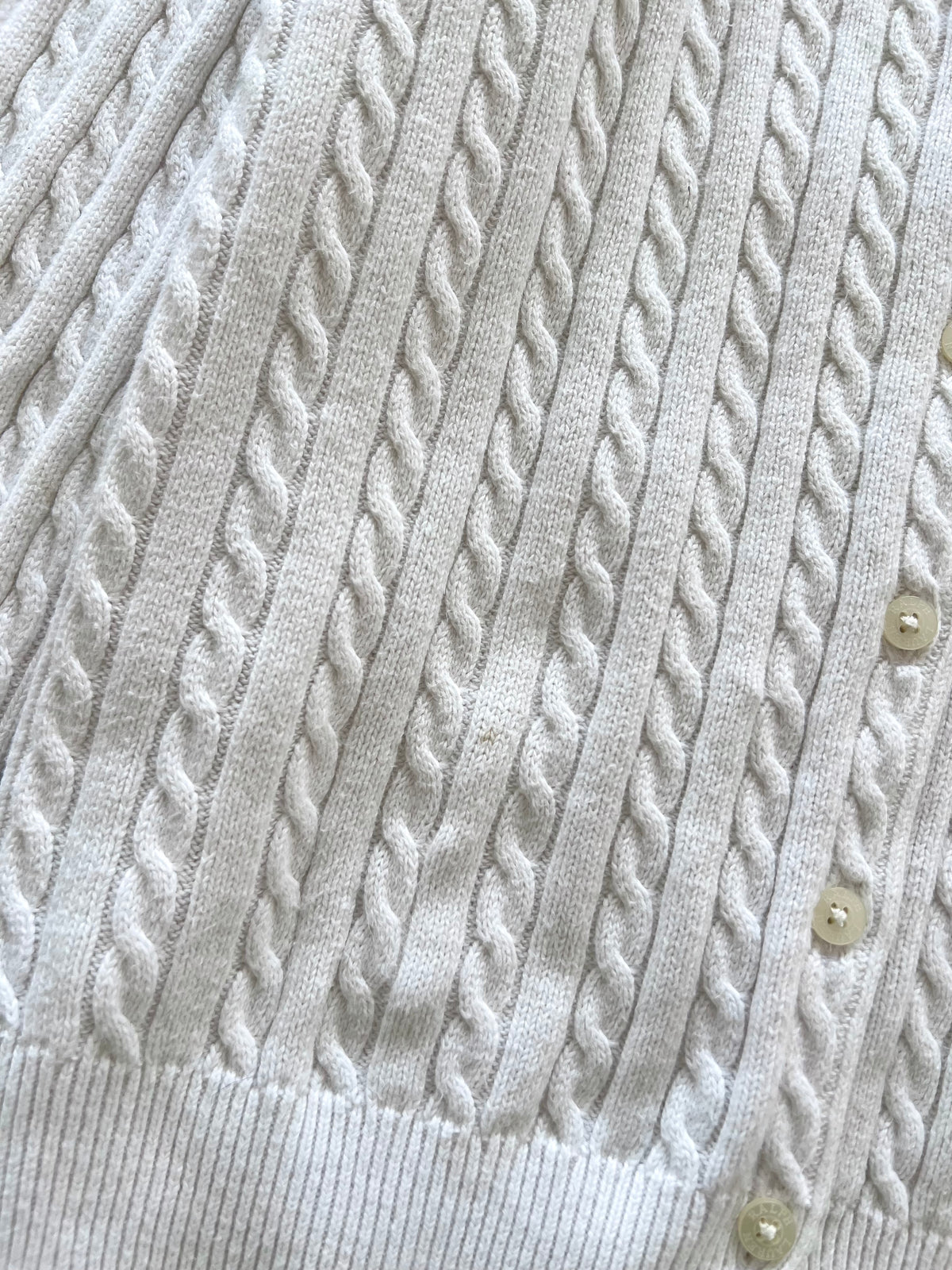 Ralph Lauren 100% Cotton Vintage Cardigan-Bust 36