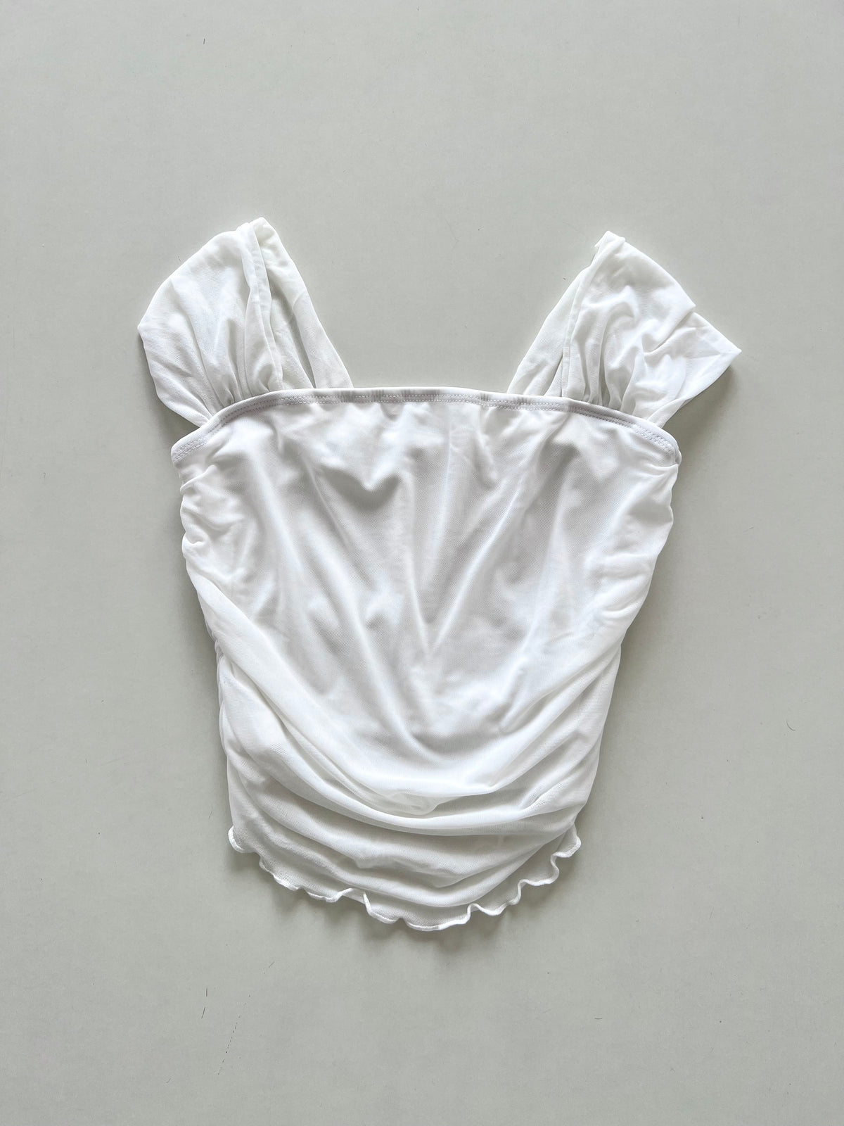 Milk White Top-Bust 28 to 30