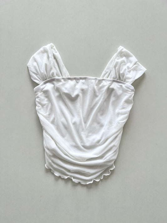 Milk White Top-Bust 28 to 30