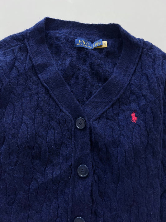 Ralph Lauren 100% Cotton Vintage Cardigan-Bust 44