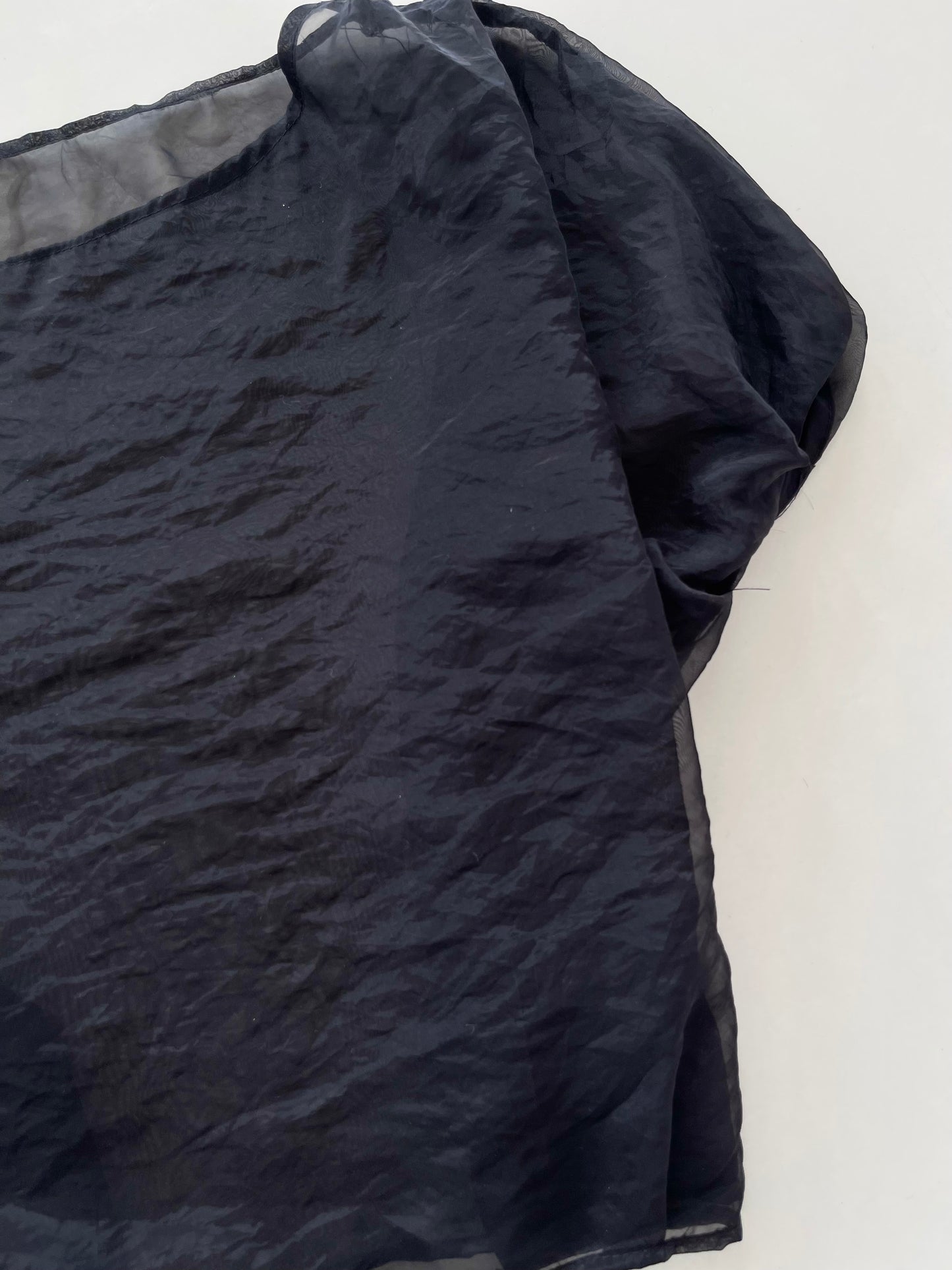 Organza Sheer Top-Bust 36 to 38
