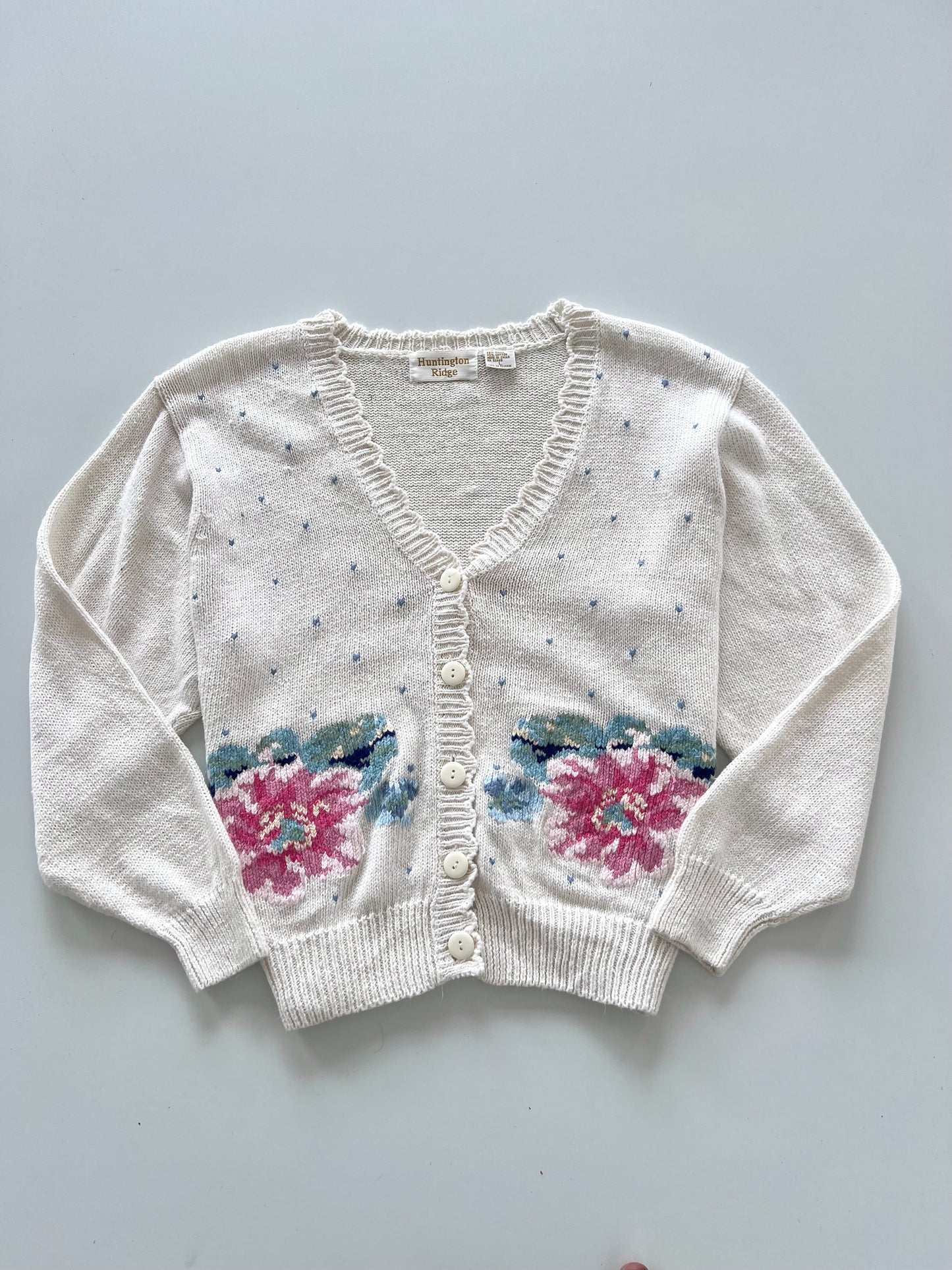 Huntington Ridge Embroidered Sweater-Bust  40