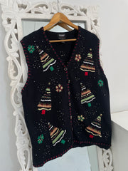 Christmas Sweater Vest-Bust 48