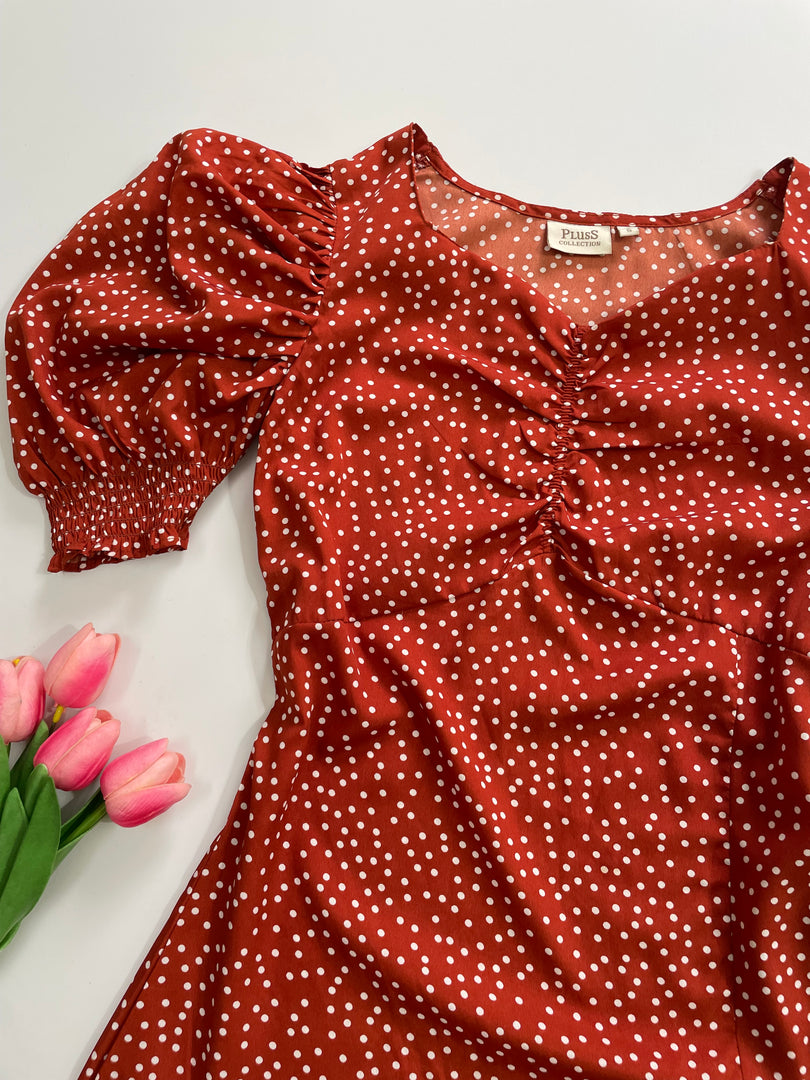 Polka Dot Dress-Bust 32