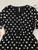 Load image into Gallery viewer, Polka dot Romper-Bust 34