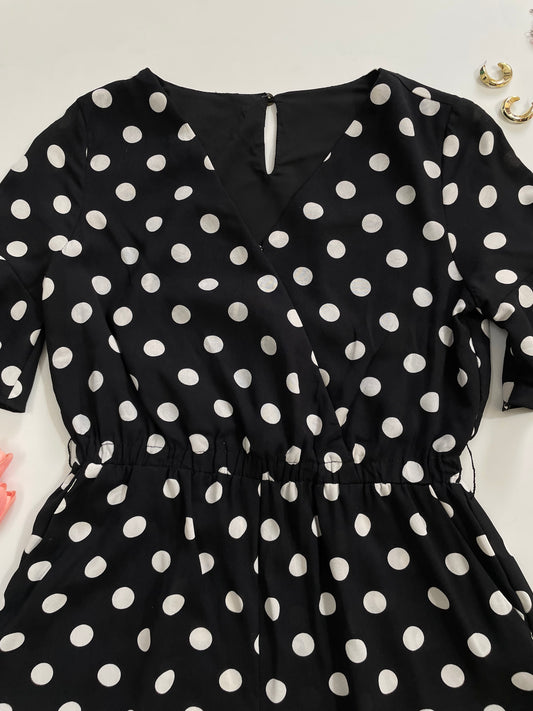 Polka dot Romper-Bust 34