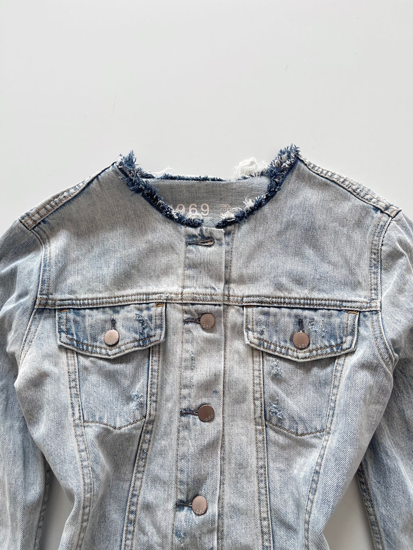 Denim Jacket-Bust 40