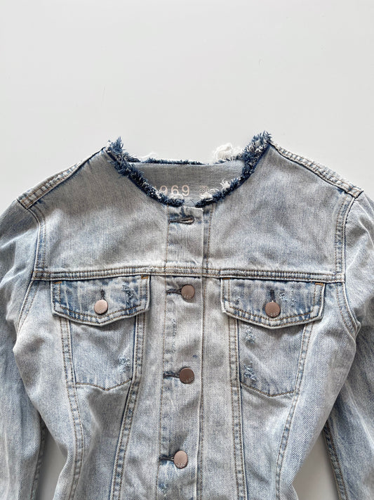 Denim Jacket-Bust 40