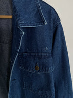 Load image into Gallery viewer, BANDO DEEP BLUE DENIM JACKET - BUST 44
