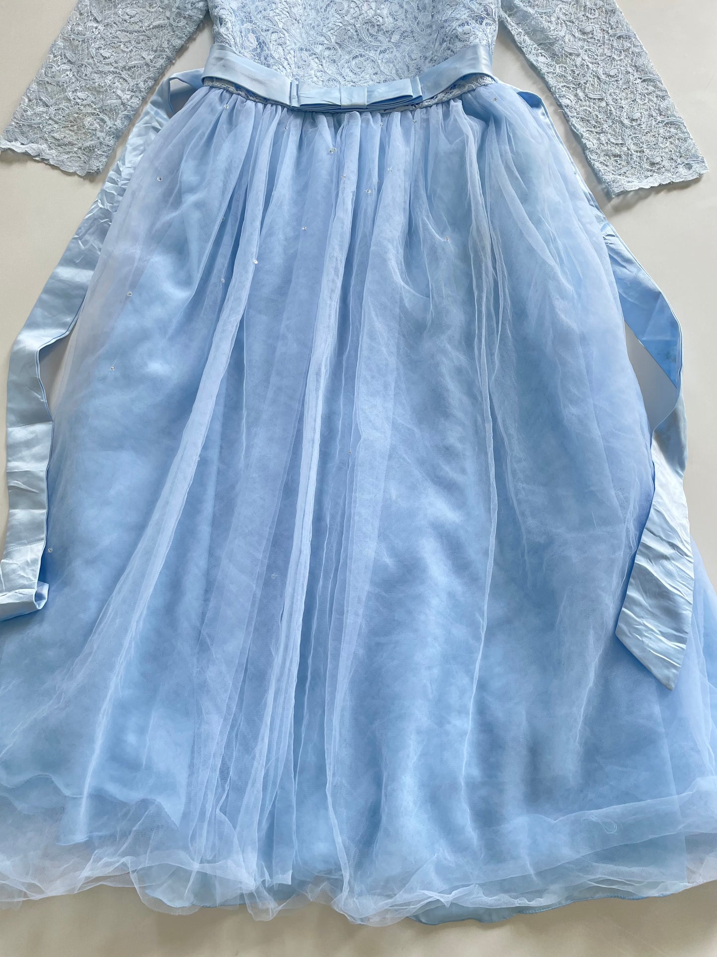 Powder Blue Dress-Bust 32