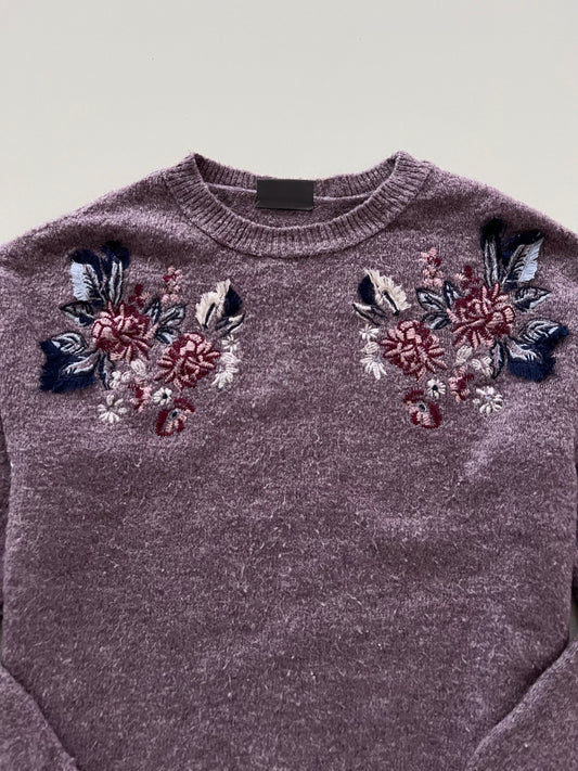 Yessica Embroidered Sweater-Bust 44