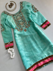 Heavily Embroidered Kurti-Bust 36