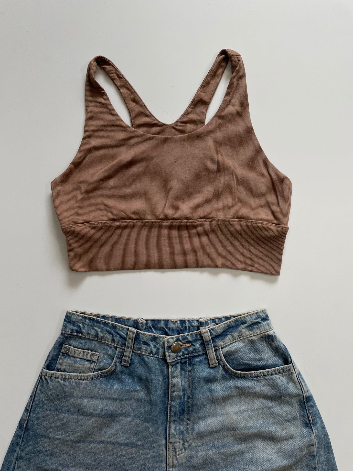 Earthy Rib Top-Bust 34 to 38