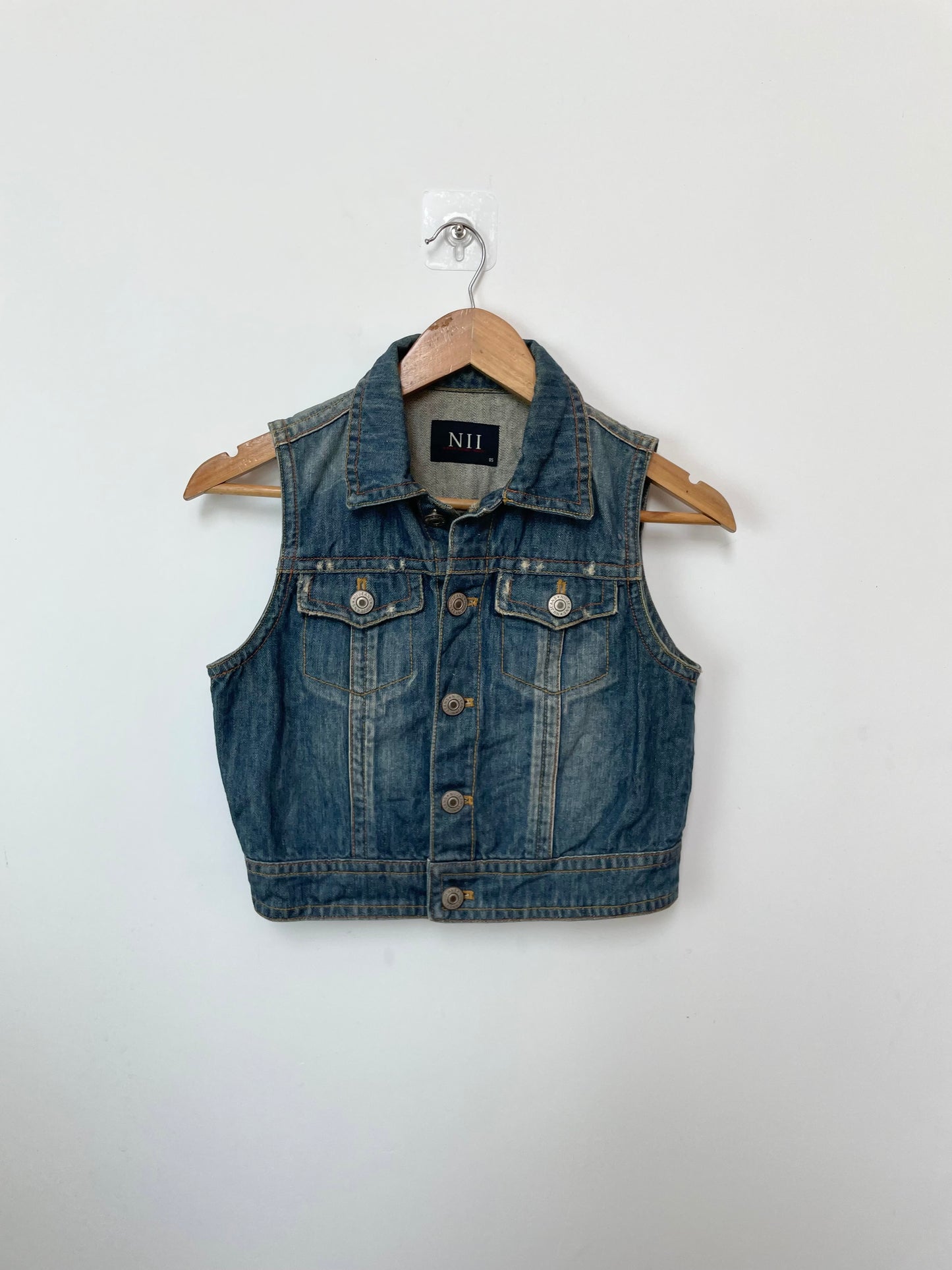 NII Denim Vest-Bust 34
