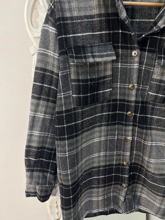 Noisy May Super Thick Shacket-Chest 42