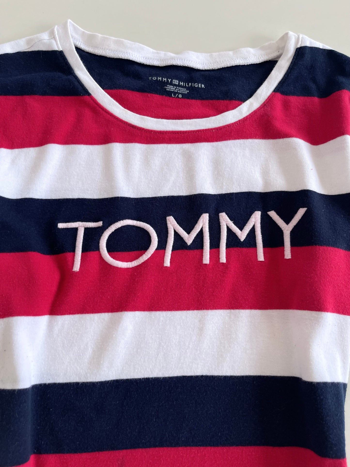 Tommy Hilfiger 100%Cotton Vintage T-Shirt-Bust 36 to 38