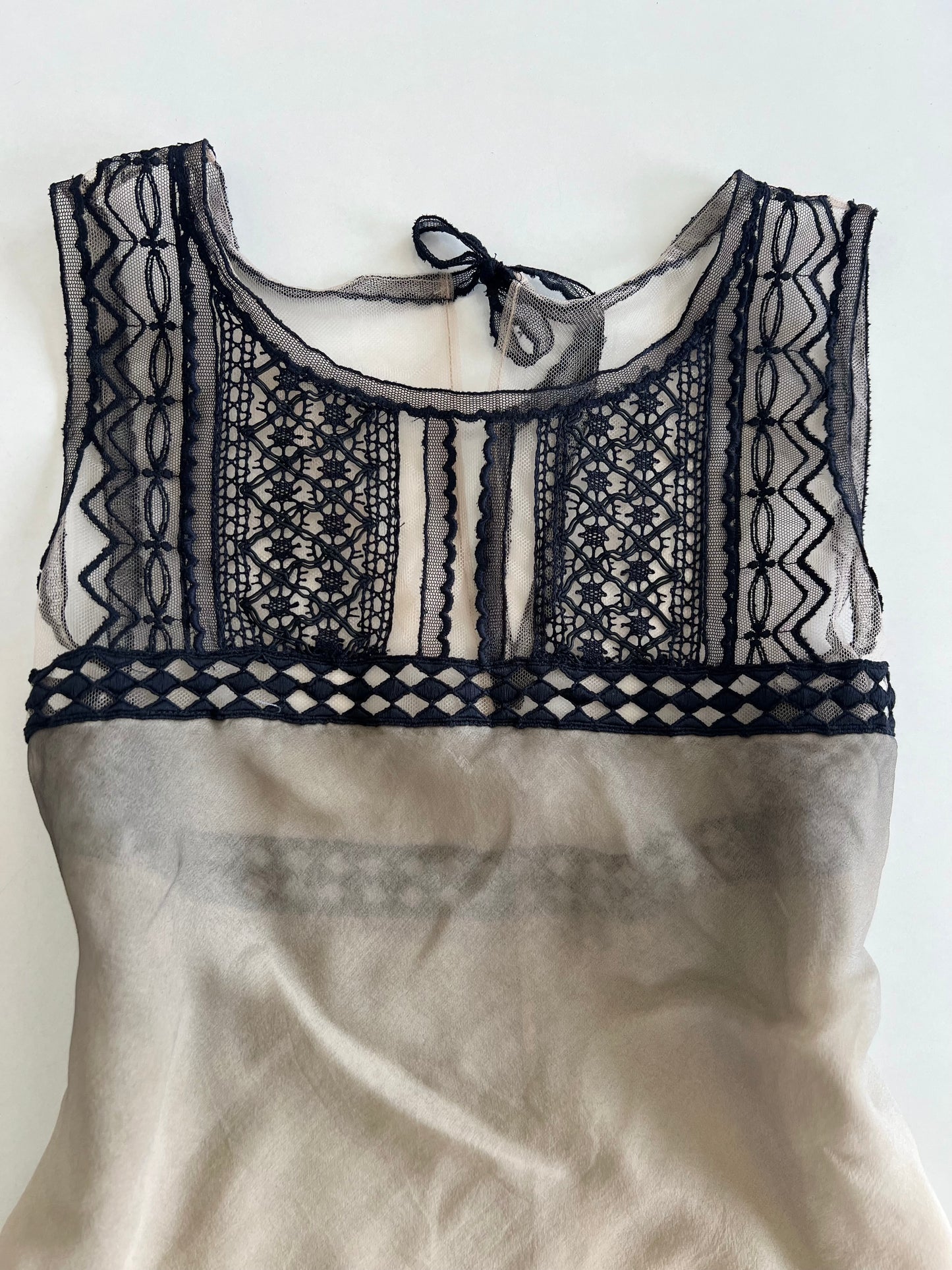 100% Seta Silk Top-Bust 34