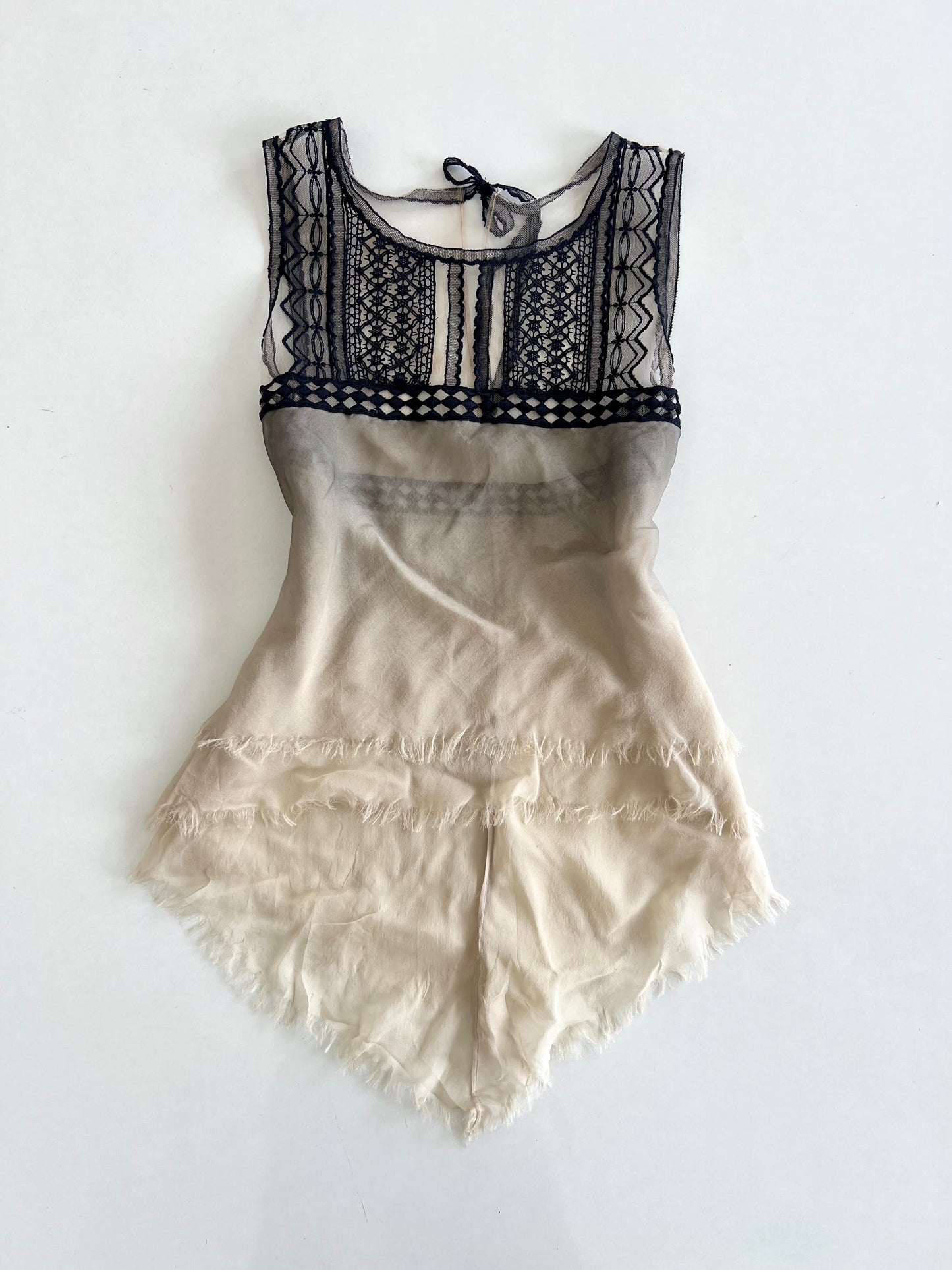 100% Seta Silk Top-Bust 34