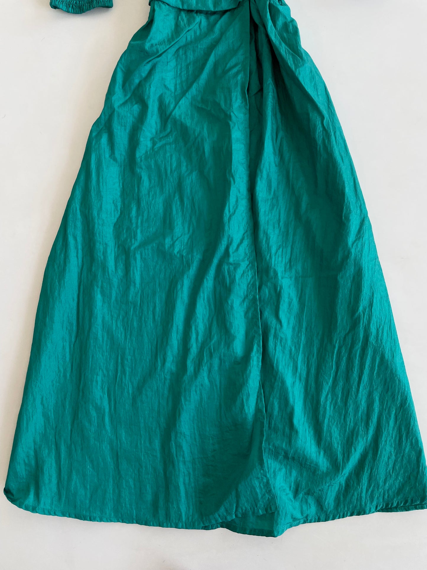 Leonard St. Vintage Emerald Dress-Bust 34