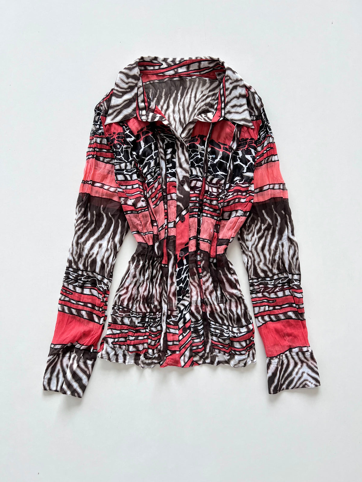 Vintage Sheer Shirt-Bust 40