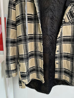 Load image into Gallery viewer, Ferrani Plaid Hooded Shacket - Bust 42
