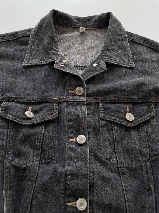 Vintage Denim Vest-Bust 36