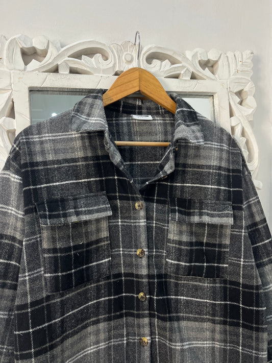 Noisy May Super Thick Shacket-Chest 42